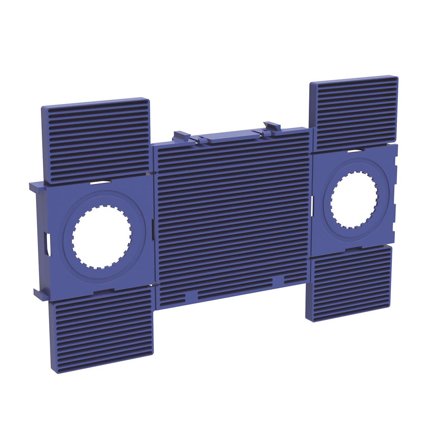 Vatette V6 Monteringsplate 2 tilkoblinger, Installasjon