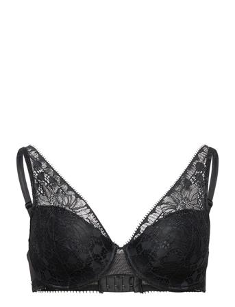 Day To Night Plunge Spacer Bra Lingerie Bras & Tops Plunge Bras Musta CHANTELLE