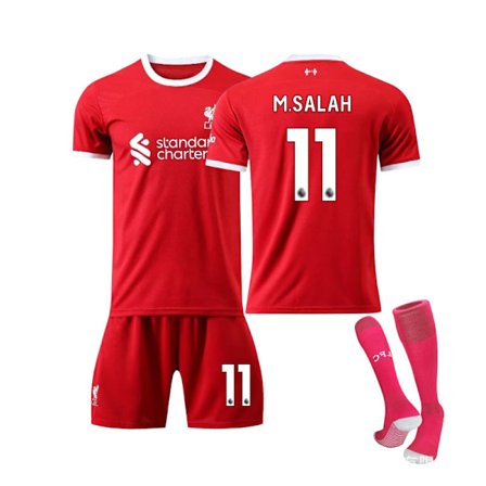 23-24 LIVERPOOL HOME #11 M.SALAH TRÄNINGSKJORTA 24