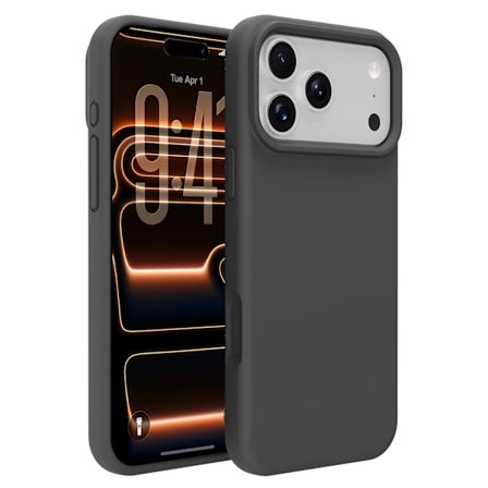 iPhone 17 Pro Skyddsskal Svart Minimalistisk Design