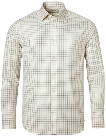 Chevalier Luton Shooting Fit Shirt Men Hunter Green Tattersall