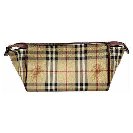 Burberry Vintage, Toilet Bags Beige, Dames, Maat:ONE Size