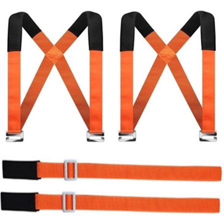 Mobil sikkerhedssele og løftebælte sæt - møbelløftebælte