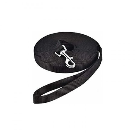 Koirahihna (10m musta), Koiran koulutusliina kahvalla