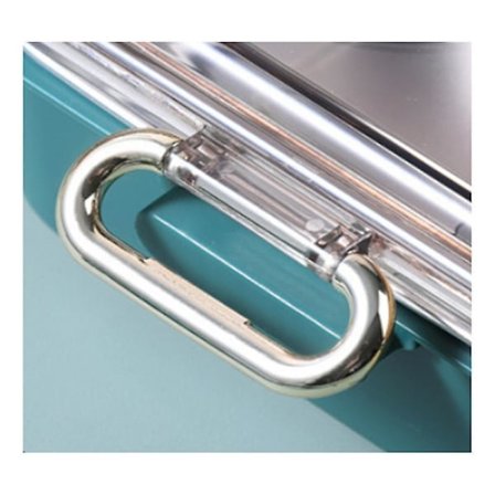 Retro Rustfritt Stål Matboks Bærbar Matboks Student Voksen Matbeholder Kontor Skole