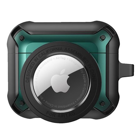 Skyddsfodral för AirPods 3 / AirTag - Grön