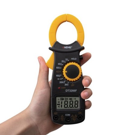 Digital Amper Clamp Meter Multimeter NCV Current Clamp Tang Voltmeter Amperemeter
