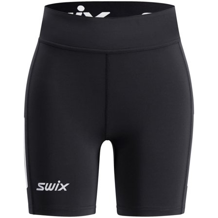 Swix Pace High Waist Half Tights W Black