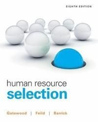 Human Resource Selection, ISBN: 9781305102682