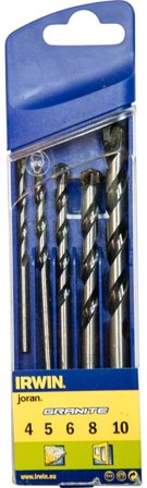 Irwin 10501917 Borrsats 5 delar, Maskintillbehör & förbrukning