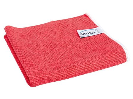 VIKAN Mikrofiberduk Original 32x32cm röd 5/fp - Lyreco - Städ och hygien - Städdukar och diskdukar - Städdukar - Mikro