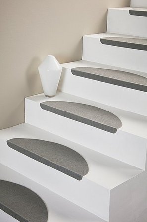 Jotex - Nakładki Schodowe 10 Sztuk Szary antracyt - STEGET - Kup Dywaniki na schody firmy Jotex