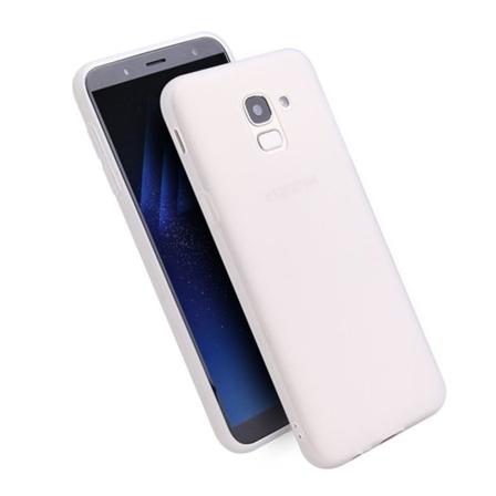 Stilig matt silikondeksel - Samsung Galaxy J6 2018 Frostad