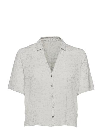 Truesleep Button-Front Top In Modal Grey GAP