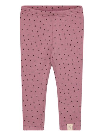 Legging Modal Heart Pink Petit Piao