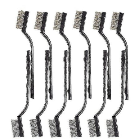 Trådborstar i rostfritt stål, koppartrådborstar