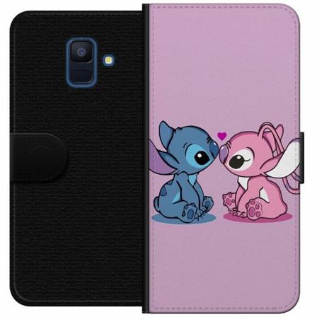 Samsung Galaxy A6 (2018) Plånboksfodral Lilo And Stitch