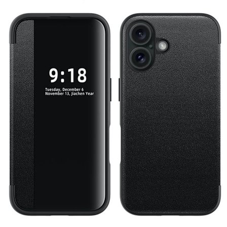 iPhone 16 Fodral - Smart Fönster & Fullt Skydd