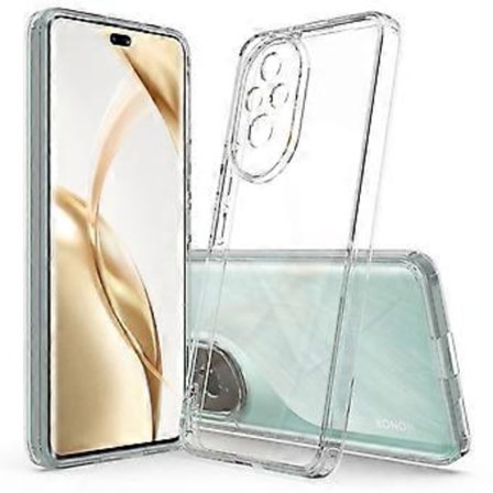 Honor 200 Pro 5G Kirkas Puhelinkotelo TPU+Akryyli Iskunkestävä Puhelimen Takakuori()