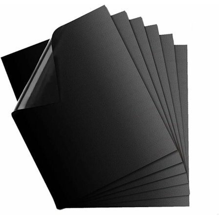 BBQ-bakningsmatta 6-pack bakningsmatta 40 cm x 33 cm non-stick återanvändbar för gas- och kolgrillar