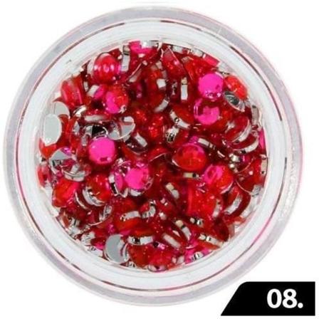 Zirkonsten (Glas) - 3 mm - 200 stk - 08 Pink
