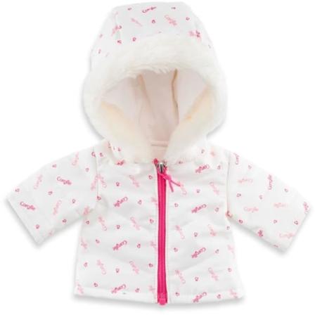 Skidparka för Ma Corolle docka - Corolle - Vit - För barn från 4 år och uppåt vitt och rosa