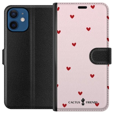 Kompatibelt Plånboksfodral till Apple Apple iPhone 12 mini Cactus and Friends – HeartSprinkle