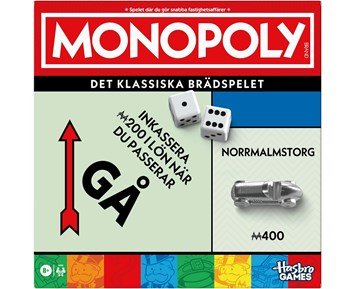 Hasbro Gaming Monopol Classic (Sv) - Monopol Classic