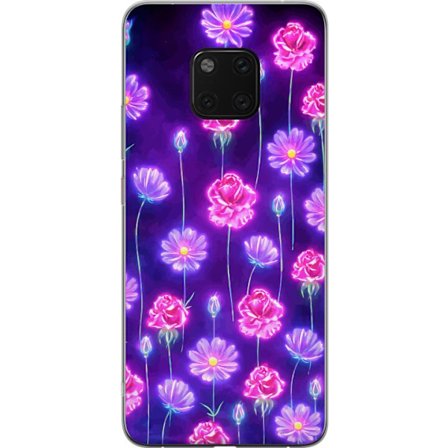 Kompatibel Mobilcover til Huawei Mate 20 Pro Bloom Reverie Electric Petals