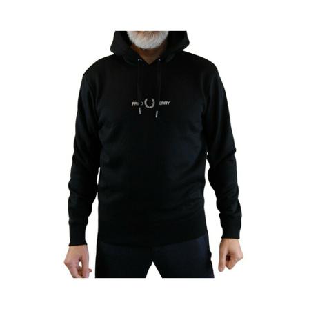 Fred Perry Hoodies Sort, Herre