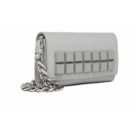 Replay, Cross Body Bags Grijs, Dames, Maat:ONE Size
