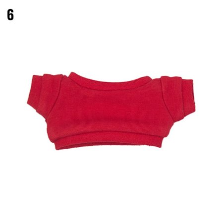 15 cm T-shirt för dockakläder Tecknad docka 6 6