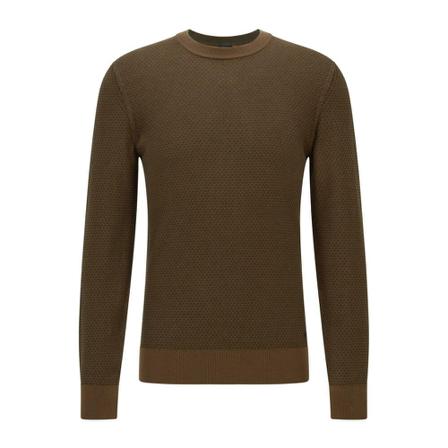 Hugo Boss, Sweater Groen, Heren, Maat:XL,Katoen