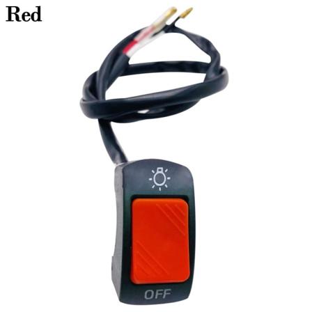 Motorcykeldele Elkøretøjskontakt RØD Red