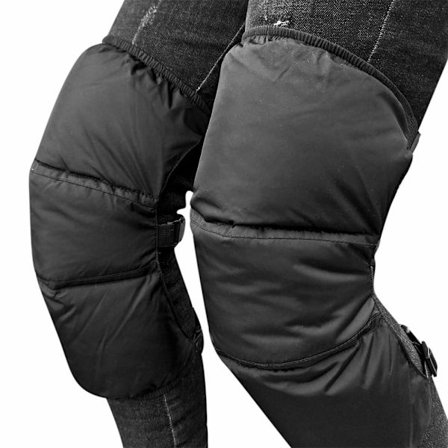 1 par varme knebeskyttere, anti-kalde skiknebeskyttere, justerbare knebeskyttere, unisex, vanntette, fortykkede knebeskyttere, egnet for ekstrem kulde