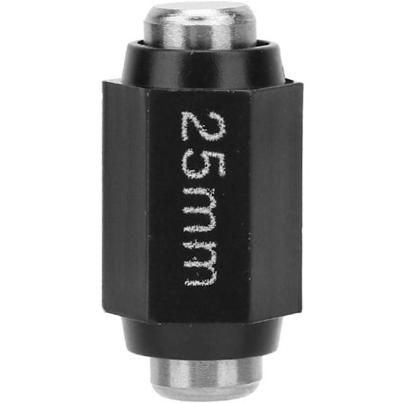 Standard Udvendig Mikrometer Kalibreringsblok, Universal Rustfrit Stål Udvendig Mikrometer Kalibreringsstang til Detektion Eftersyn(25mm)