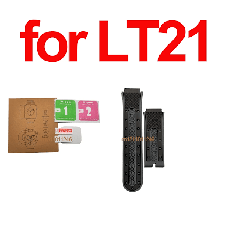 1 st Ersättningsarmband och Skärmskydd Armband för LT21 Smart Watch Armband Barn 4G GPS Klocka