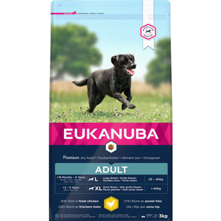 Eukanuba - Hund Adult Large 18 kg - Hund - Hundefôr & hundemat - Tørrfôr for hund - ZOO.no