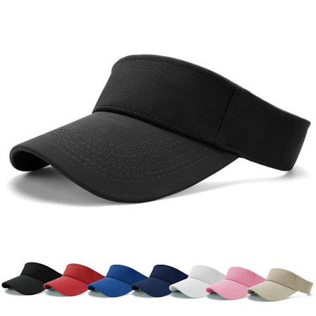 Solskjerm Caps - Baseballcaps med hestehale for kvinner, vasket trucker-caps for utendørs bruk, enkel pappa-caps, justerbare golf-tennis solskjermer i
