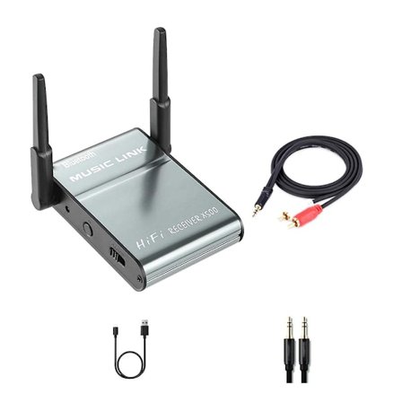Aux Audio Bluetooth-modtager Lossless Audio Adapter HIFI Bilnavigation Opkald RCA Trådløs Retro Spe