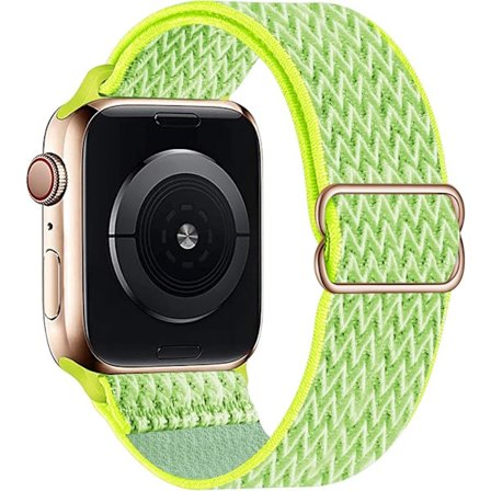 Stretchigt Solo Loop-armband kompatibelt med Apple Watch-armband