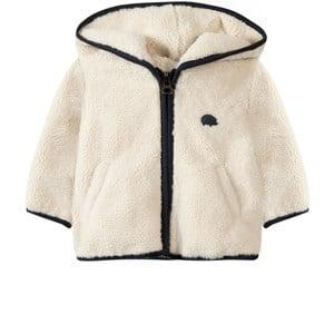 Tartine et Chocolat Zip-up Hoodie In Faux Fur Cream 3 Years - Jumpers and knitwear - 3 years - Cream - Mädchen