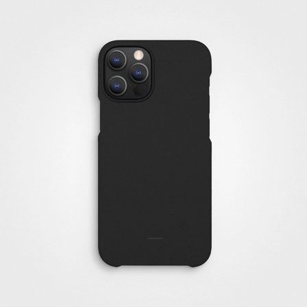 No Plastic Mobile Case Charcoal Black, Made From Plants | agood, iPhone 12 12 Pro