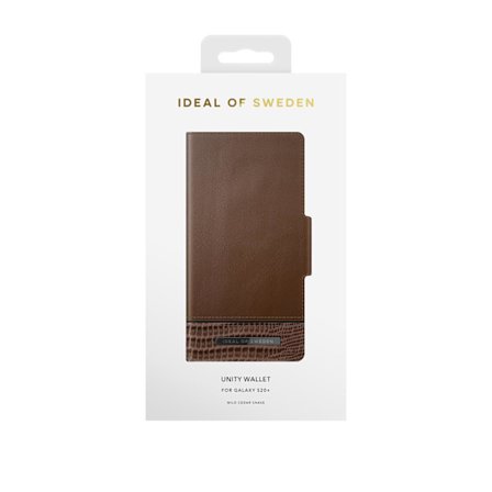 IDEAL OF SWEDEN Unity Wallet i Wild Cedar Snake Galaxy S20 Plus