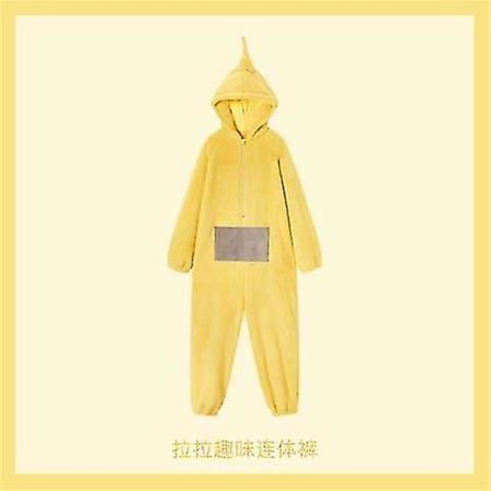 Ny Teletubbies-dräkt för vuxna Lala Tinky Winky Onesies Cosplay Julpyjamas Pyjamas Halloween Djurpyjamas Jumpsuit