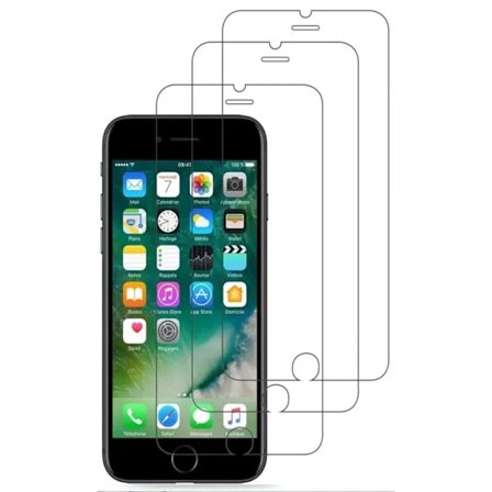 4-Pack Härdat Glas Skärmskydd till iPhone 7/8