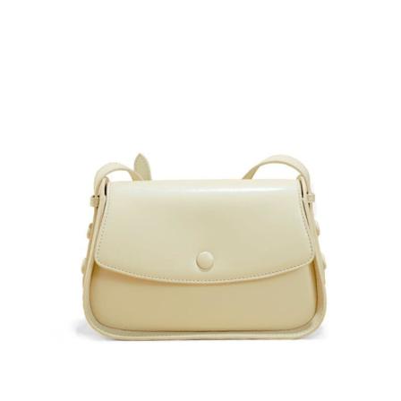 Damer Kvinnor Läderhandväska Mobiltelefonväska Crossbody Shoulder Beige