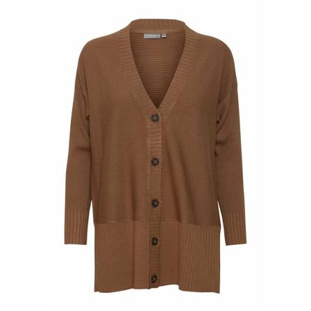 Fransa Frvisca car 1 taupe , Beige , Dames , Maat: L Vesten