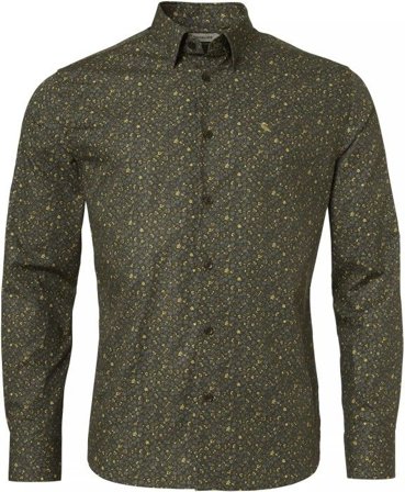 Chevalier Milton Shirt Men Honey Flower Printed