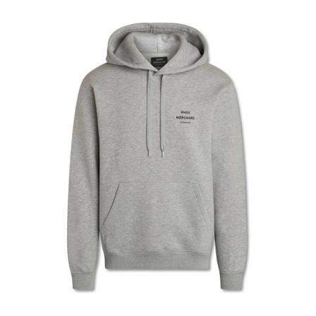 Mads Nørgaard Hoodie Logo Sweat Grå, Herre